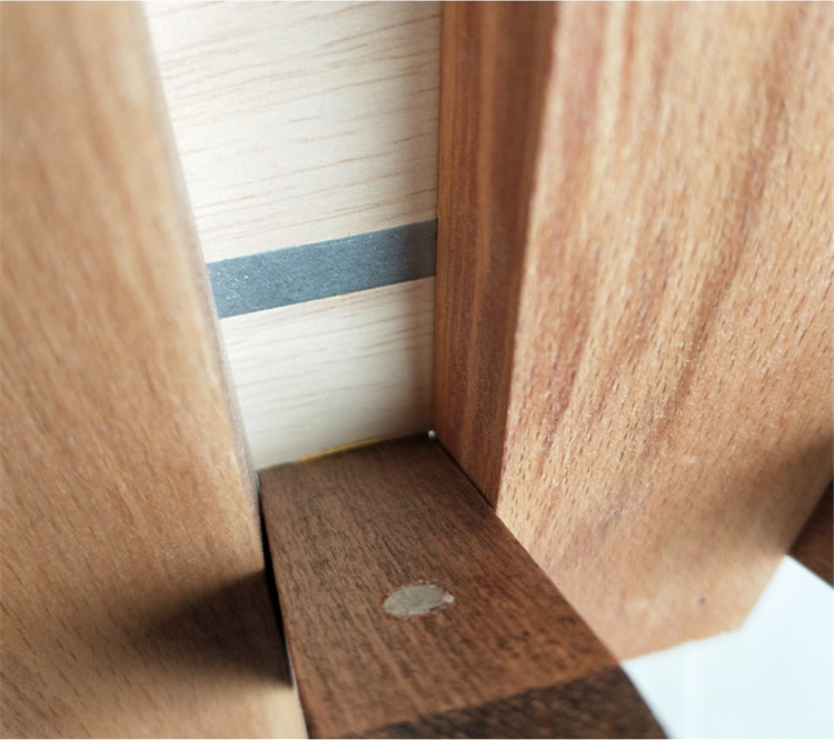 Walnut Wood Coat Rack Hook Wall-Mounted Hidden Decoration Hook Hanger Foldable Bedroom Closets Wooden Wall Shelf Home Decor