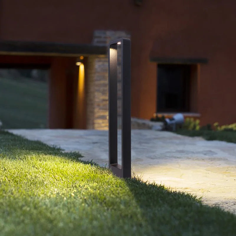 LED Garden Lights Lawn Lamp IP65 Waterproof 7W Modern Aluminum Pillar Light Outdoor Courtyard Villa Landscape Lawn Bollards Lamp