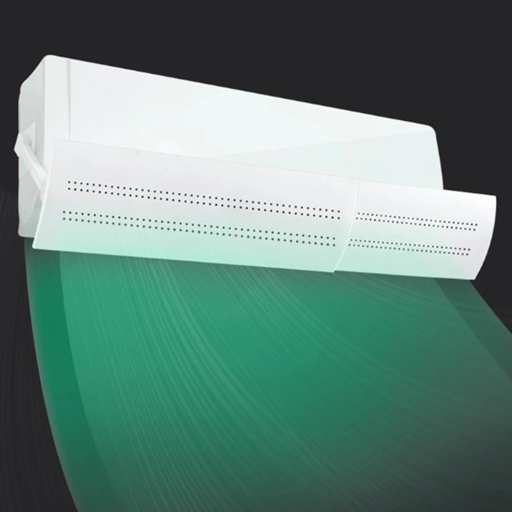 Air Conditioner Cover Windshield Air Condition Baffle Shield Wind Guide Month Straight Anti-wind Shield Adjustable Angle