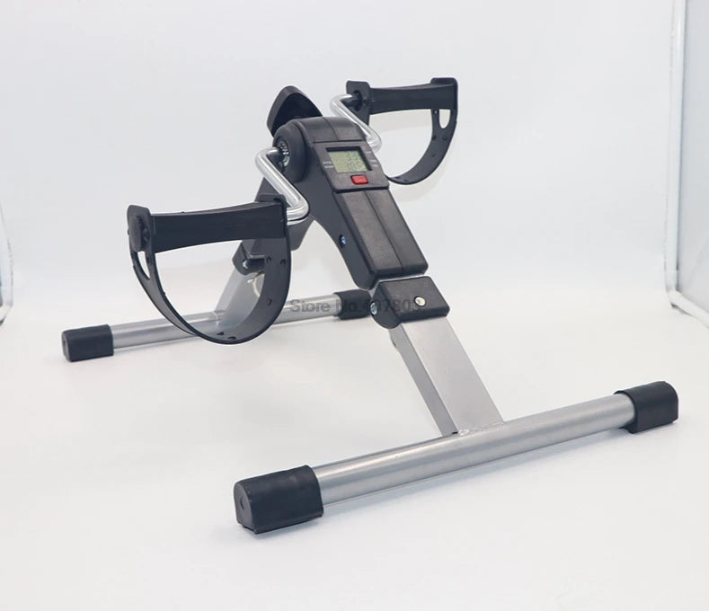 Home Mini Fitness Bike LCD Display Indoor Cycling Stepper Mini Bicycle Exercise Bike legs Trainer Exercise Gym Machine