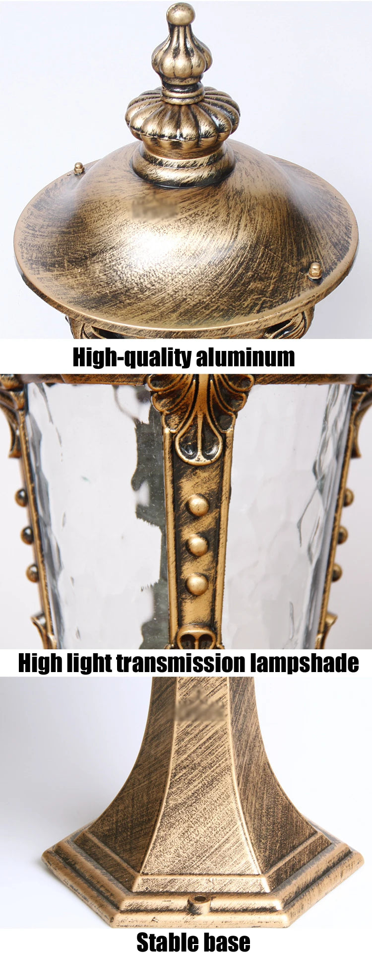 Outdoor Waterproof Wall Lamp, Outdoor Garden Villa Courtyard Lamp, Door Pillar Lamp