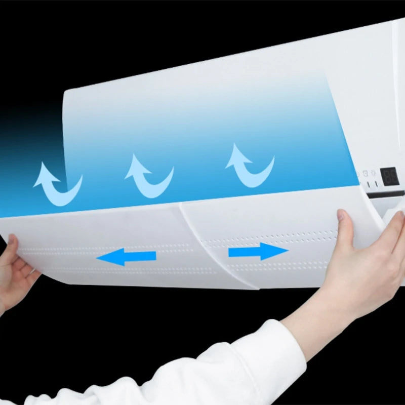 Home Adjustable Air Conditioner Cover Windshield Air Conditioning Baffle Shield Wind Guide Month Straight Anti-Wind Shield New