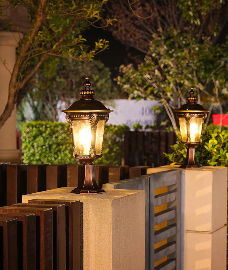 Outdoor Waterproof Wall Lamp, Outdoor Garden Villa Courtyard Lamp, Door Pillar Lamp