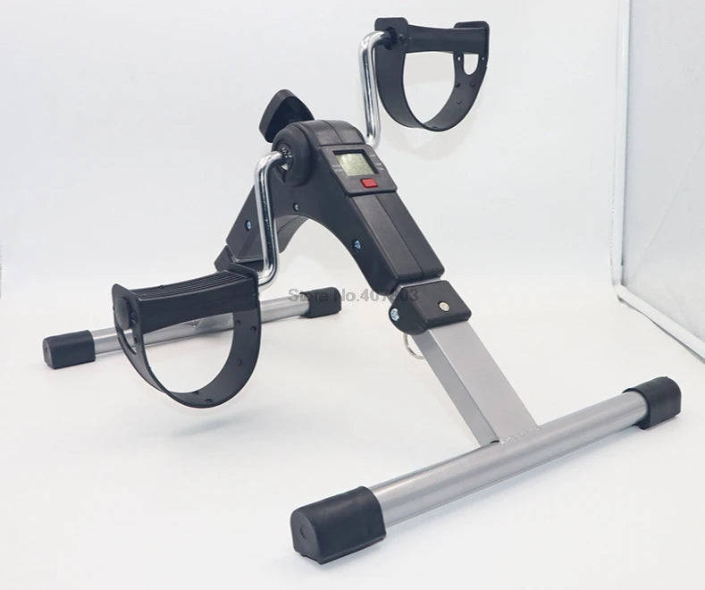 Home Mini Fitness Bike LCD Display Indoor Cycling Stepper Mini Bicycle Exercise Bike legs Trainer Exercise Gym Machine
