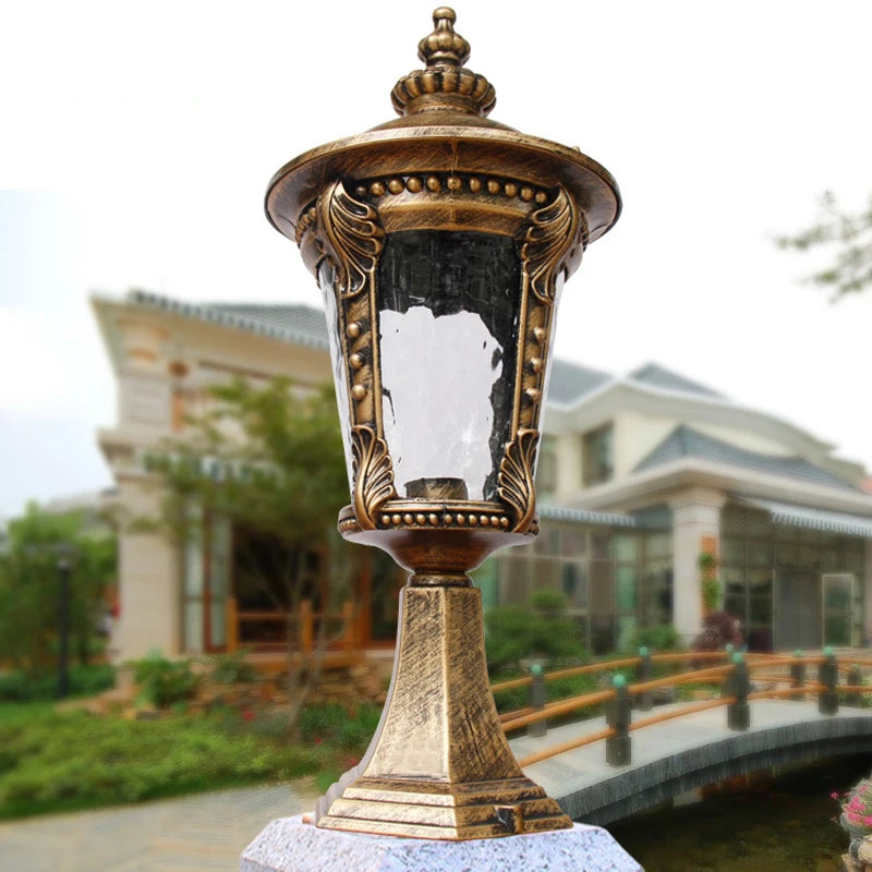 Outdoor Waterproof Wall Lamp, Outdoor Garden Villa Courtyard Lamp, Door Pillar Lamp
