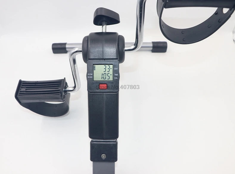 Home Mini Fitness Bike LCD Display Indoor Cycling Stepper Mini Bicycle Exercise Bike legs Trainer Exercise Gym Machine