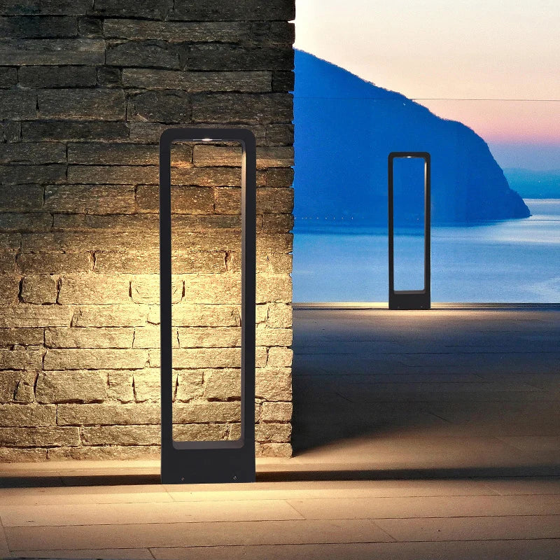 LED Garden Lights Lawn Lamp IP65 Waterproof 7W Modern Aluminum Pillar Light Outdoor Courtyard Villa Landscape Lawn Bollards Lamp