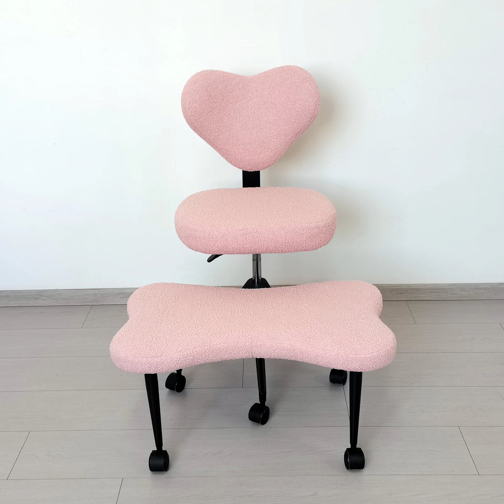 Cross-legged Chair Computer Desk Office Seat Sitting Not Sitting Easy Chair Dormitory Stool Squatting