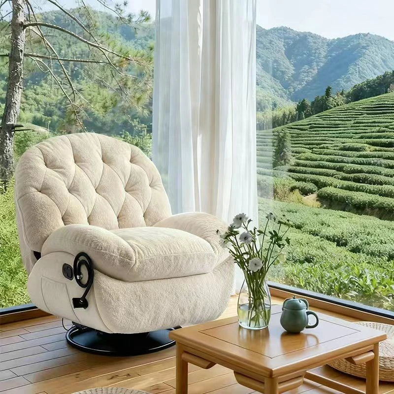 Electric lazy space sofa chair, rocking chair and other multi-functions, casual single recliner