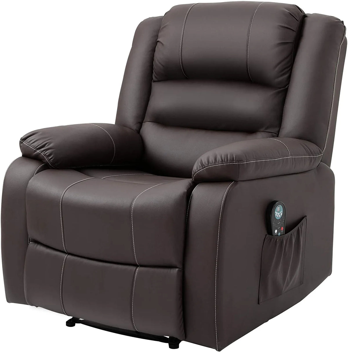 Reclining Living Room Leather Recliner Sofa Set