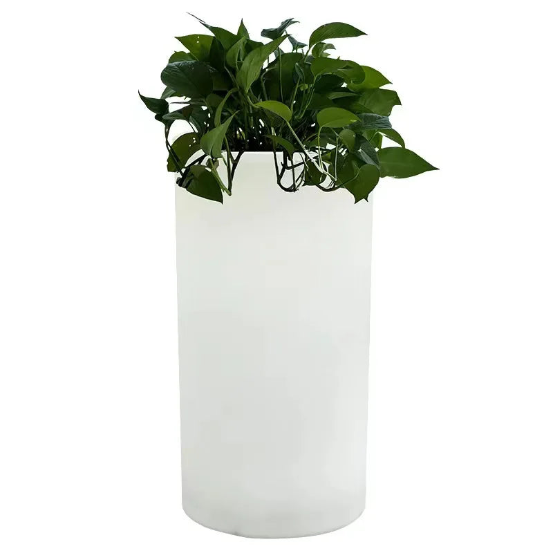 Flower potsHigh potsFloor-to-ceiling flower bed lightsShop windows, hotels, green plants, small potted plants, outdoor shops