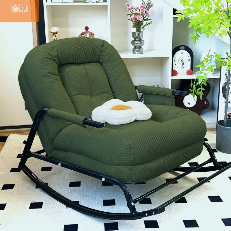 Lazy rocking chair Lazy sofa Home balcony Leisure living room Siesta chair Siesta rocking chair