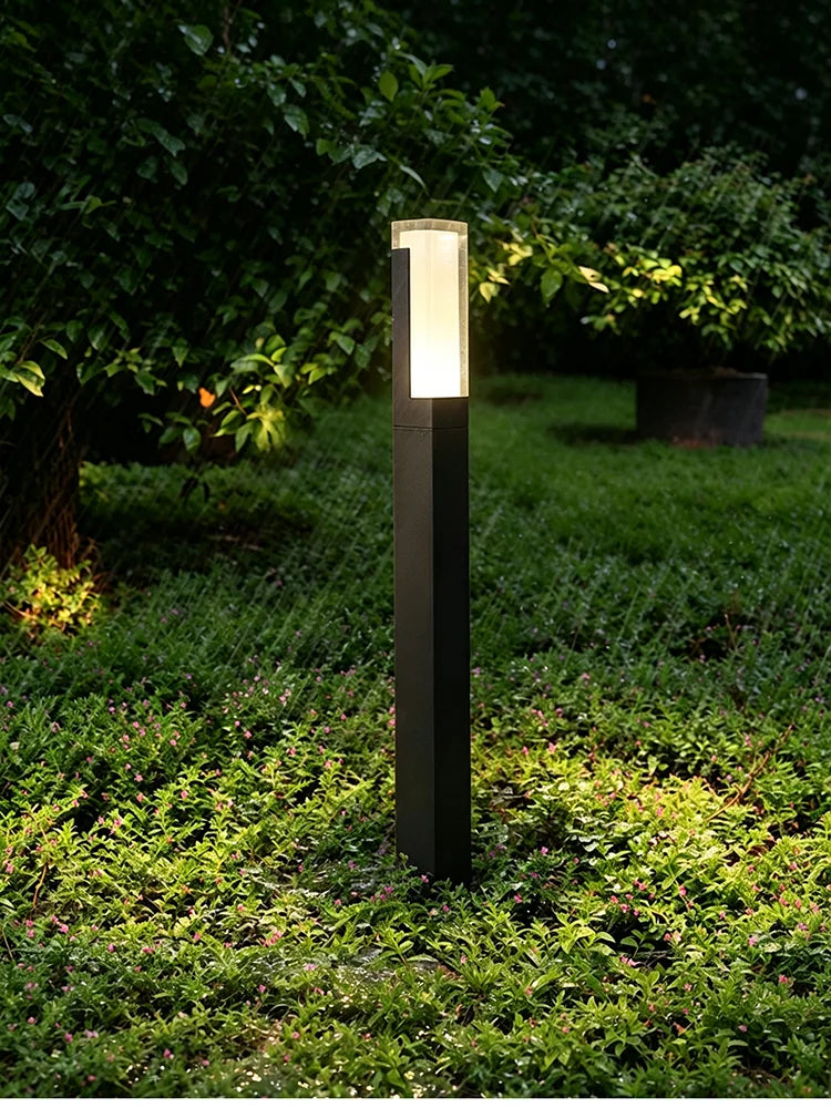 Outdoor LED Lawn Lamp 30CM 60CM 80CM 85~265V Waterproof IP65 Aluminum Acrylic Street light For Garden Courtyard Villa Lighting