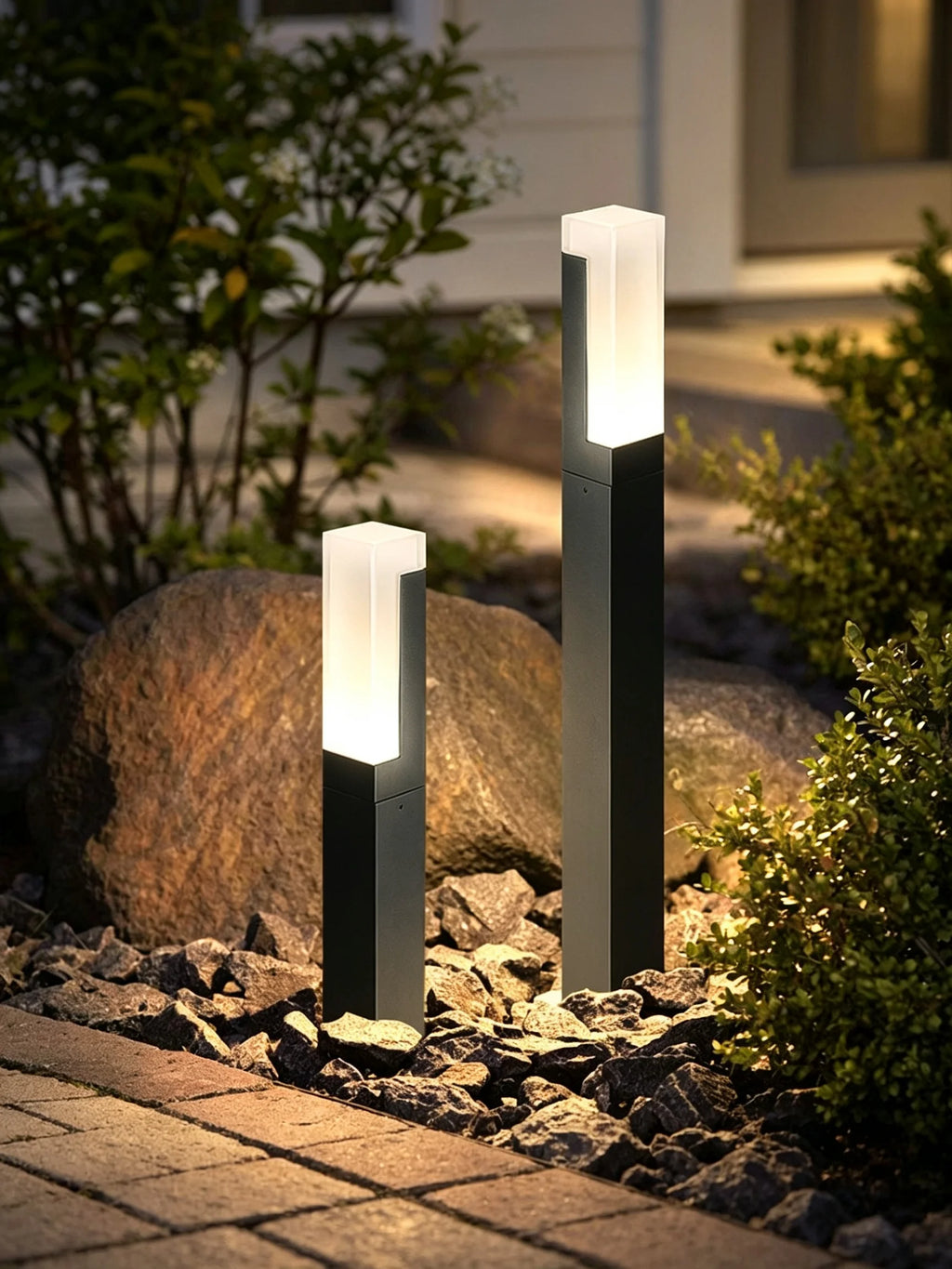 Outdoor LED Lawn Lamp 30CM 60CM 80CM 85~265V Waterproof IP65 Aluminum Acrylic Street light For Garden Courtyard Villa Lighting