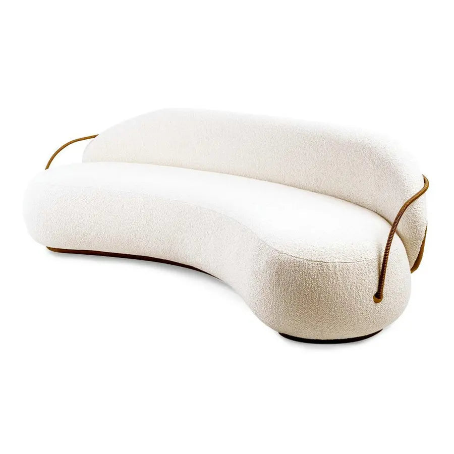 #Modern Luxury  Hotel Restaurant Small Curved Back White Velvet Couch Sofa Set Designs with Wood Furniture Living Room Sofas