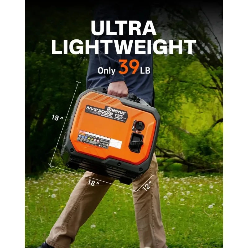 Customized Portable Inverter Generator, Super Quiet Gas Generator, Stable Small Generators for Camping, Home and RV, Customized