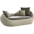 Select for you modern garden wicker furniture love seat sectional outdoor rattan sofa set