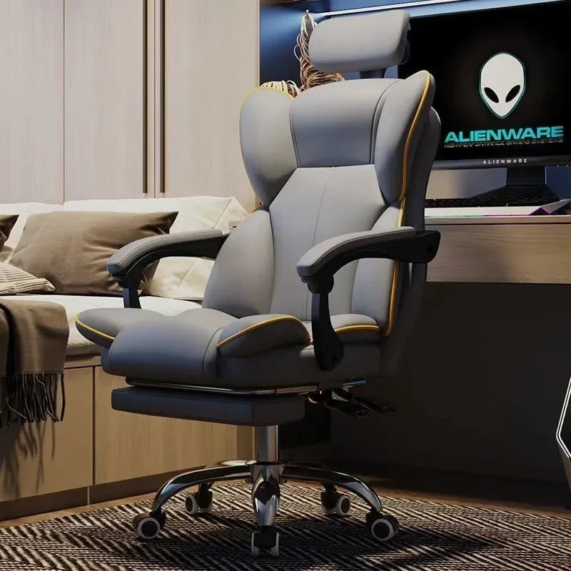 Ergonomic Gaming Office Chair Desk Lumbar Support Reclining Adjustable Headrest Breathable Mesh Home Student Dorm Sillas Cadeira