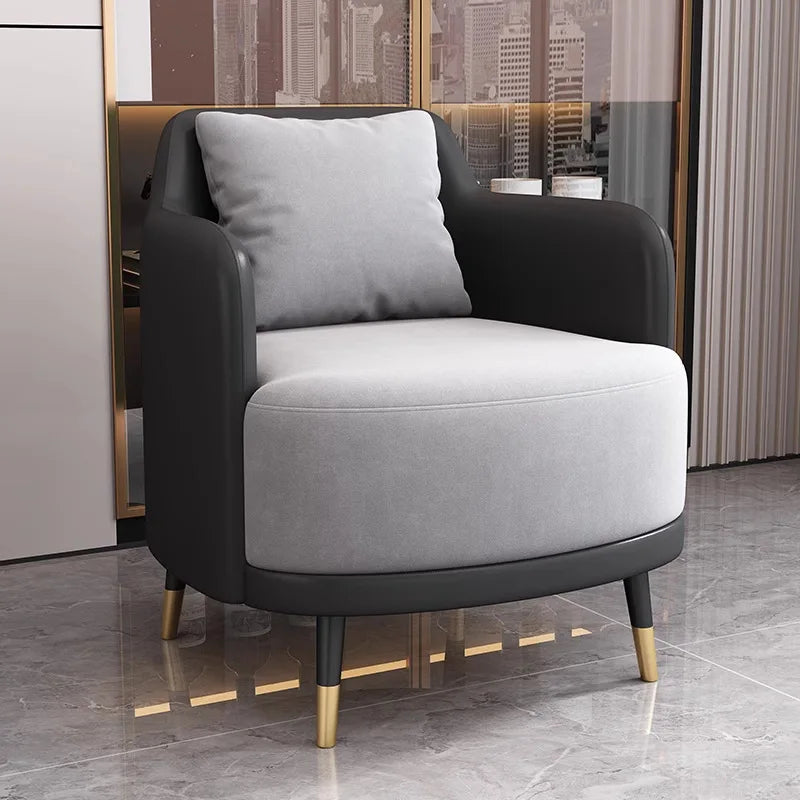 Business reception sofa, light luxury modern minimalist design, suitable for reception, sales office, office, balcony, leisure a