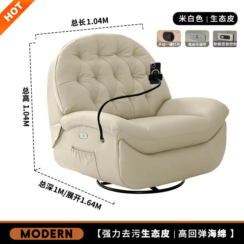 Terrasse Bedroom Living Room Chairs Lounge Relax Cozy Balcony Recliner Chair Accent Designer Mobili Per Il Soggiorno Furniture