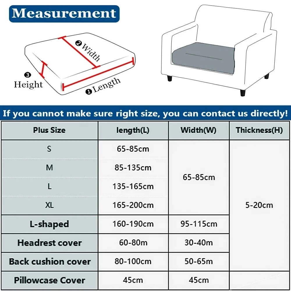 Couch Cushion Covers Individual Large Stretch Imitation Fur Sofa Cushion Covers, Couch Seat Covers Couch Slipcovers