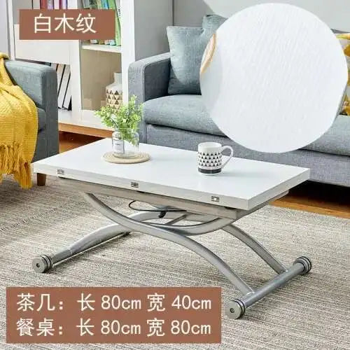 Small White Coffee Tables Nordic Design Rectangular Coffee Tables Bedroom Minimalist Mesas Table Basse Pour Salon Home Furniture