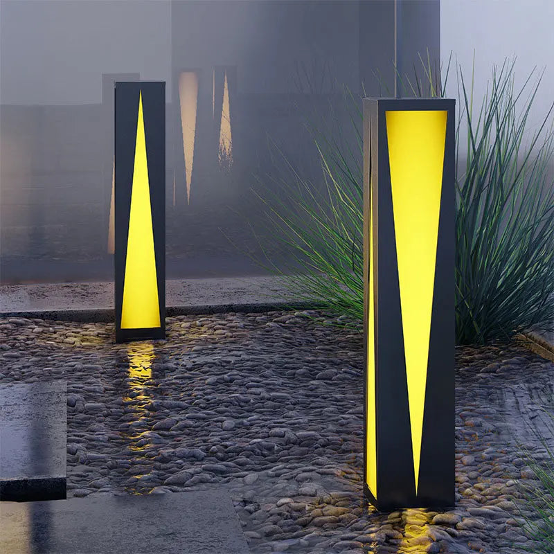 Outdoor Waterproof LED Landscape Light for Lawn Villa Community - Energy Efficient Courtyard Lighting with Electric Connection