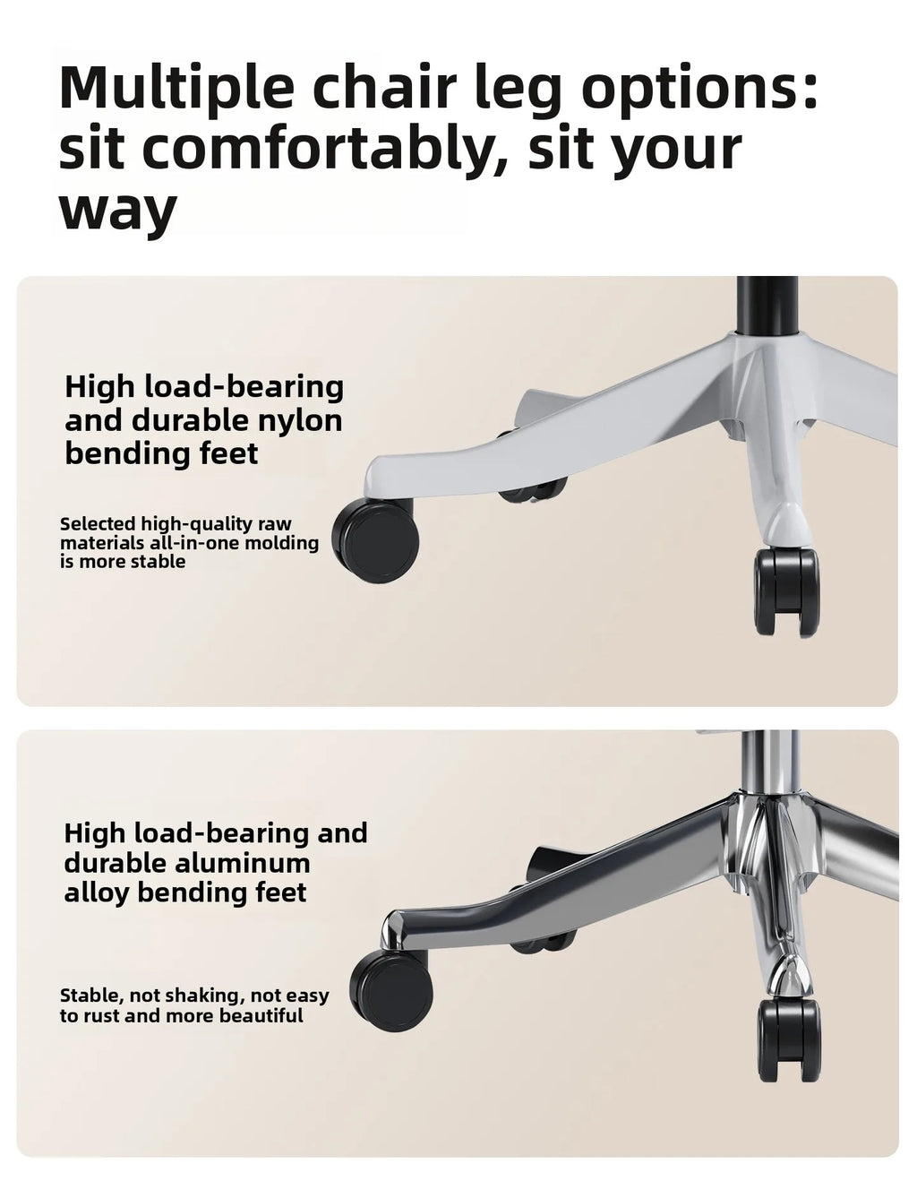 Stable New Ergonomic chair, computer chair, office chair, study chair, gaming chair, conference chair, S950-3