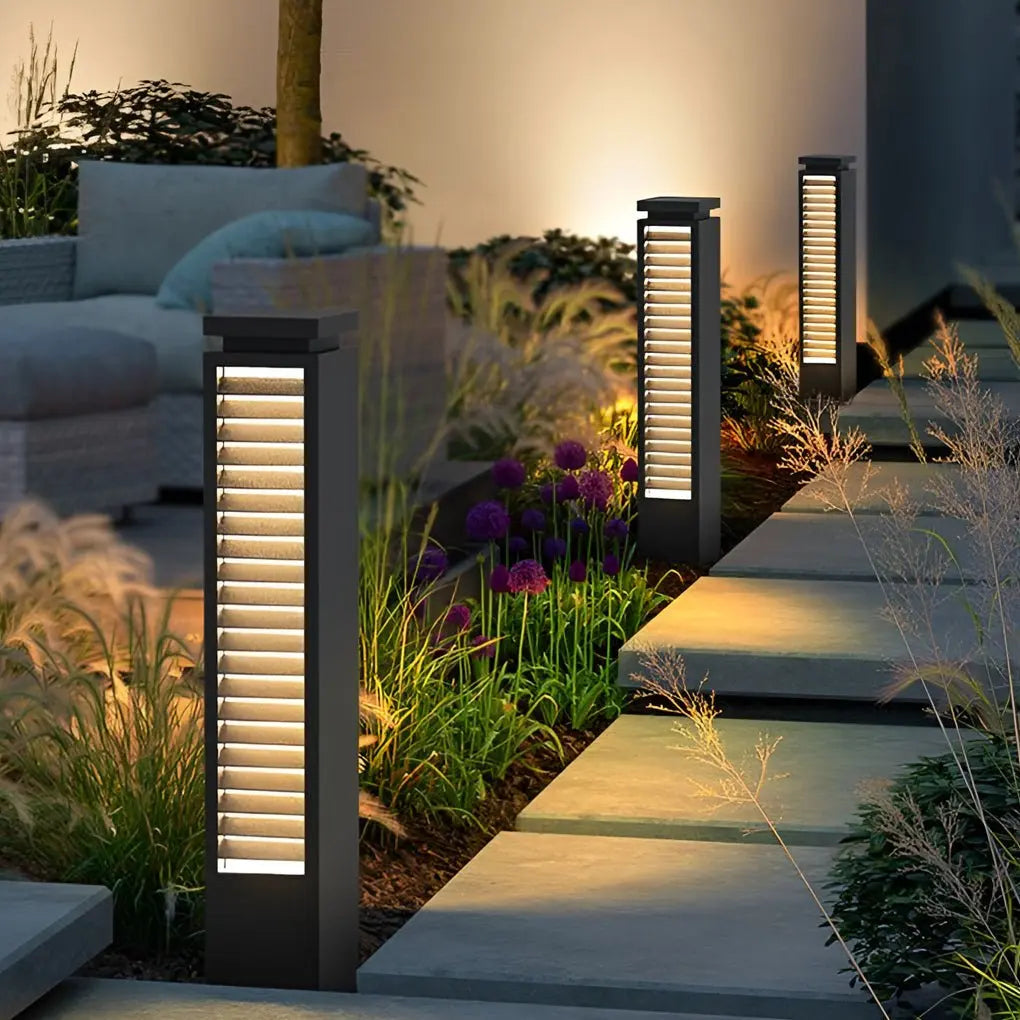 10W Warm White Light Emitting Diode Garden Light IP54 Waterproof and Rust-proof Modern Path Light Stainless Steel Outdoor