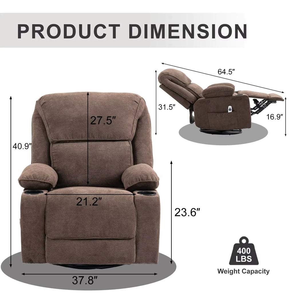 Recliner Chair Manufacturer Wholesale With Remote Control Massage Heating Function Adjustable Electrical Sofa  for Living Room