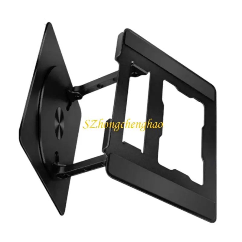 Adjustable Computer Stand Foldable Laptop Bracket for Desk Aluminum Computer Stand with 360 Degree Rotating Base 601D