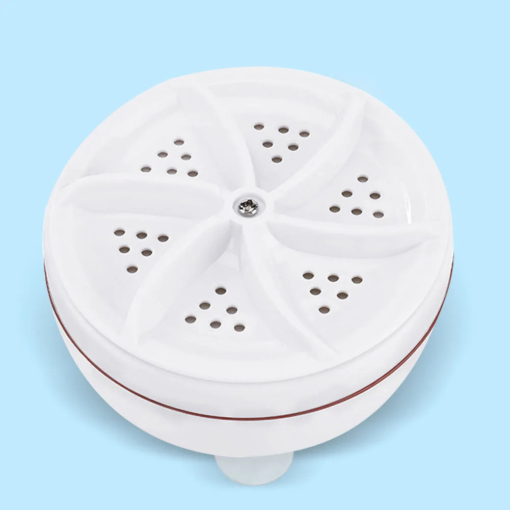 Mini Washing Turbine Laundry Wheel Bubble Ultrasonic Turbo Washing Machines Multifunction Cleaning Low Noise for Business Trip