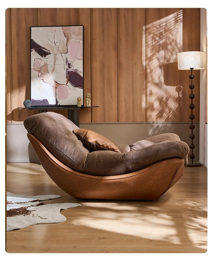Nordic designer creative modern simple living room lounge lounge chair lazy bedroom home premium sofa chair