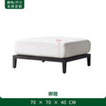 Outdoor teak sofa balcony courtyard garden outdoor hotel furniture combination balcony leisure hotel bed and breakfast sofa