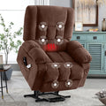 Power Lift Recliner Chair for Elderly with Vibration Massage and Heating Functions, Electric Recliner Single Sofa, Customized