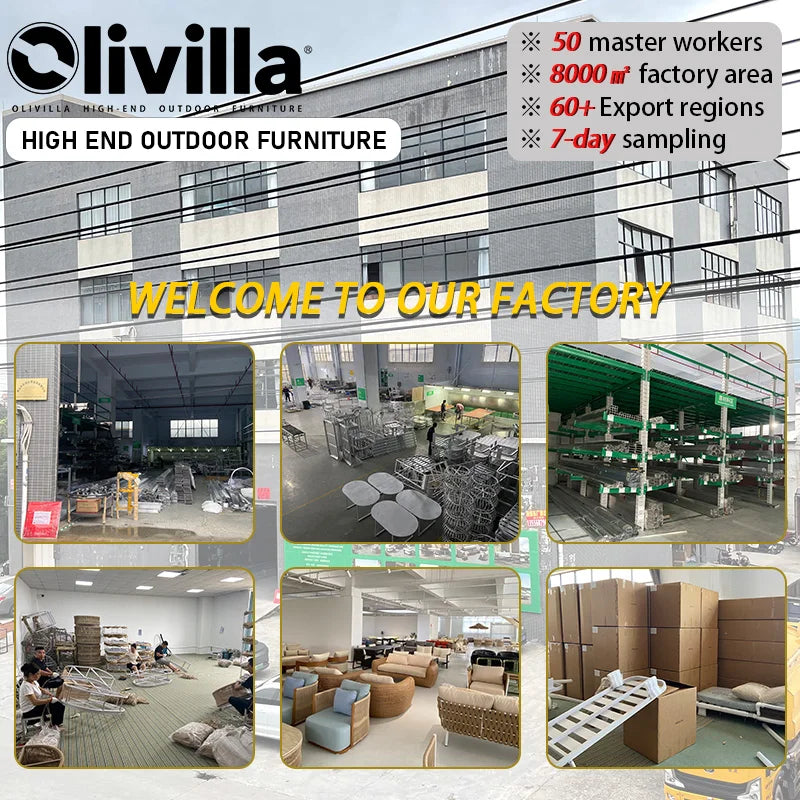 Creative Rope Weaving Lazy Sofa Villa Courtyard Leisure Outdoor Furniture Combination Homestay Open-air Aluminum Alloy Sofa Set