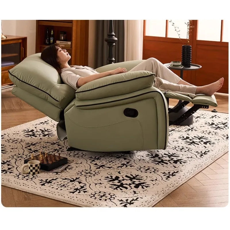 First-class space sofa chair, functional leisure single rocking chair, electric multi-functional recliner, living room massage