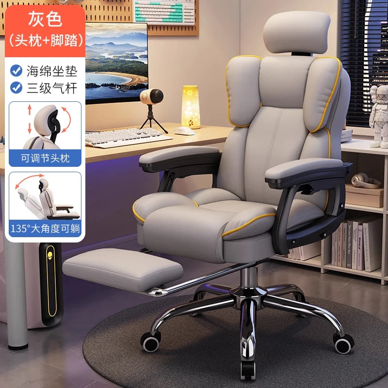 Ergonomic Mobile Office Chair Desk Recliner Dining Office Chair Accent Gamer Home Vanity Chaise De Bureaux Office Furniture