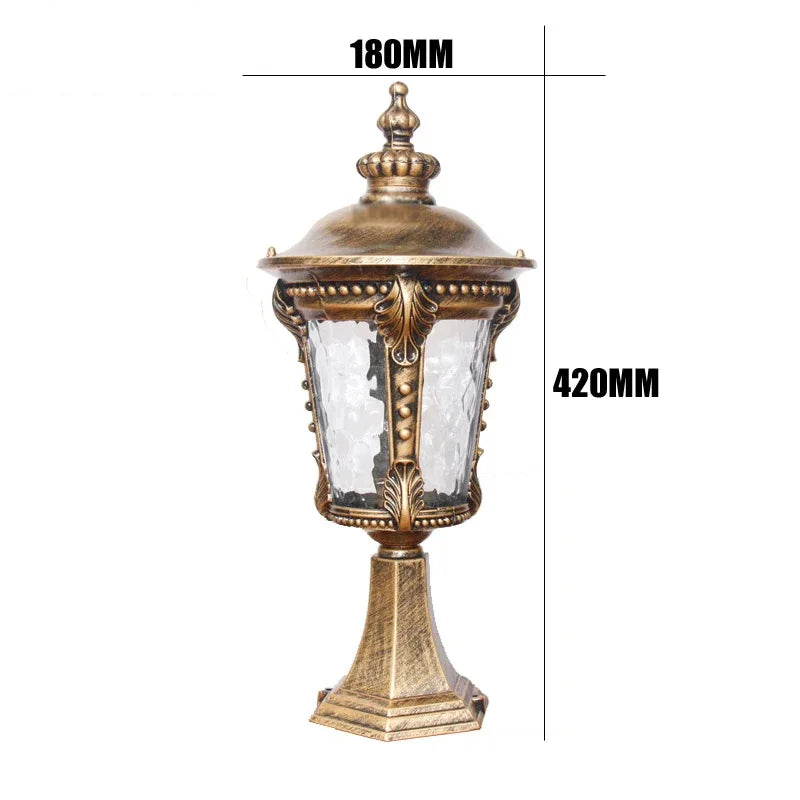 Outdoor Waterproof Wall Lamp, Outdoor Garden Villa Courtyard Lamp, Door Pillar Lamp