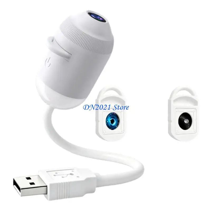 F3KE Portable USB Star Projector Light 360 Degree Rotating Head For Car Bedroom Camping Party Decoration