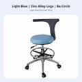 Adjustable Rolling Seat with Spine 360-Degree rotationDegree Rotating Medical Stool Easy to Clean Sturdy Duty for Doctors