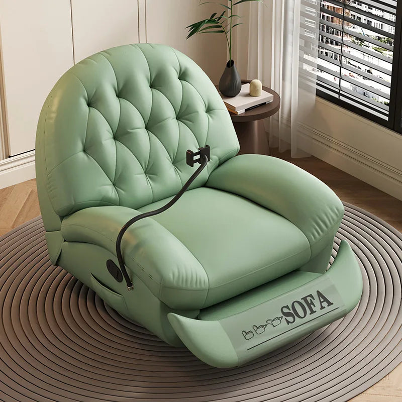 HYS multifunctional lazy leisure home single electric recliner rotating bedroom