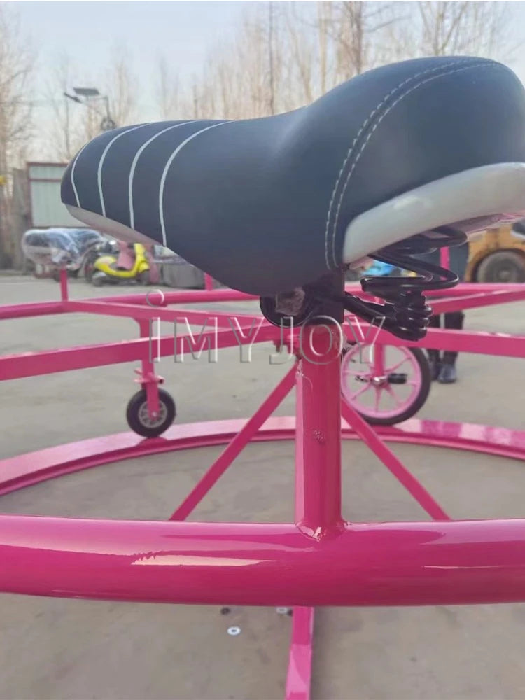 Outdoor amusement game park commercial 360 degree rotating bicycle bicycle game