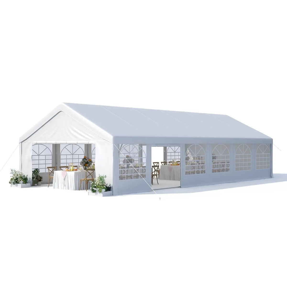 20'x40' Heavy-Duty Party Tent for Events, Customized