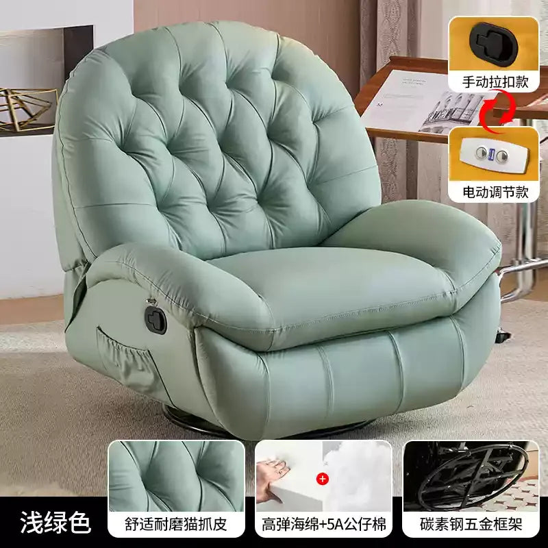 YFY  lazy sofa multi-functional reclining and sleeping leisure rocking chair small apartment single person