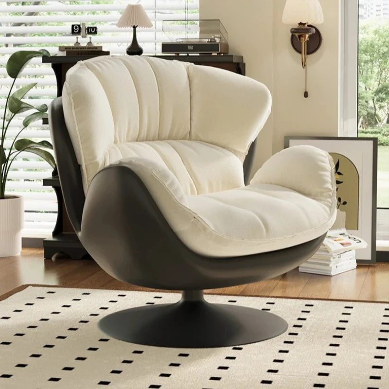 Upgraded and enlarged lazy sofa, 360 ° rotating single sofa, living room leisure sofa, thickened soft pack lazy sofa chair