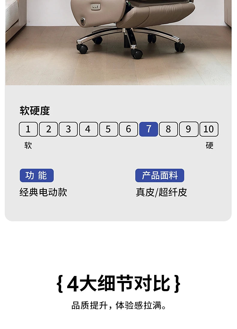 Luxurious Boss Office Chairs Armchair Relaxing Comfort Modern Office Chairs Recliner Sedentary Office Furniture Bureaustoel LLOC