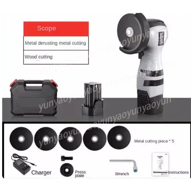 Multifunctional Household Small Grinder Lithium Battery Micro Cutting Machine Mini Brush Angle Grinder