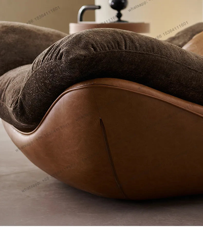 Nordic creative modern minimalist living room leisure chair sofa lazy sofa bedroom senior chair