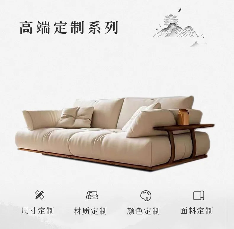 Beige Puff Living Room Sofas Designer Vintage Two Person Single Living Room Sofas Floor Modern Divano Moderno Furniture Home